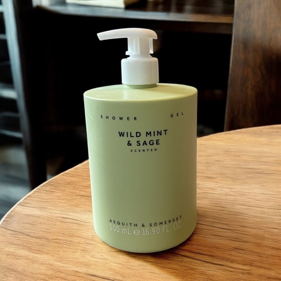 Asquith & Somerset Wild Mint & Sage Body Wash 16.9 oz | Herbal - Picture 1 of 1